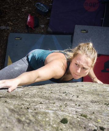 Bouldering in Brione