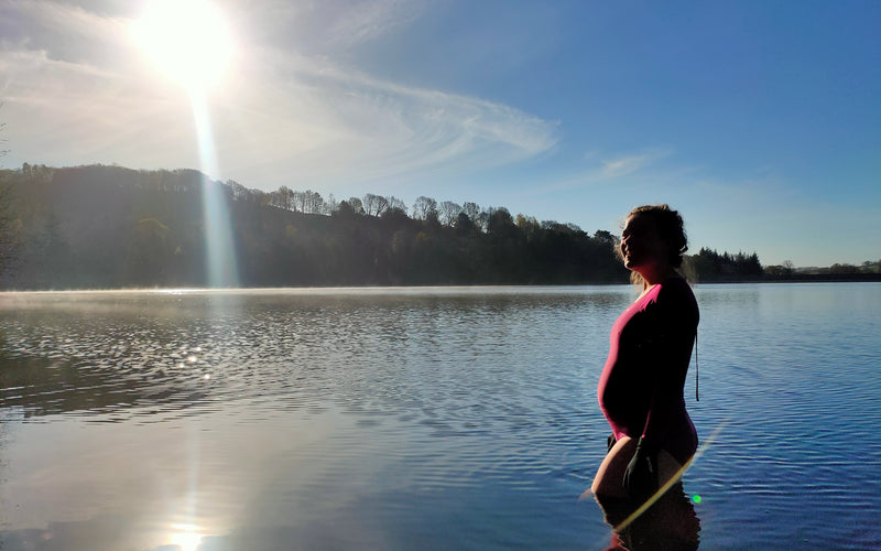 Outdoor Swimming for Two