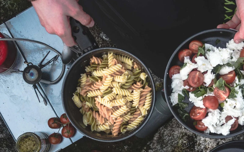 Cooking pasta in lightweight camping stoves