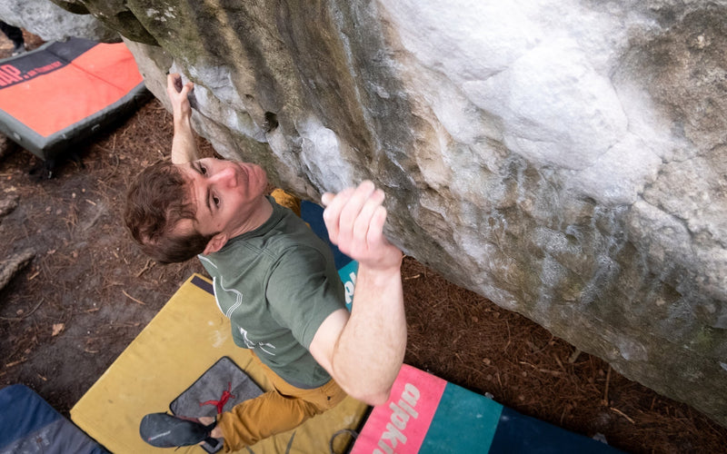 Bouldering in Fontainebleau