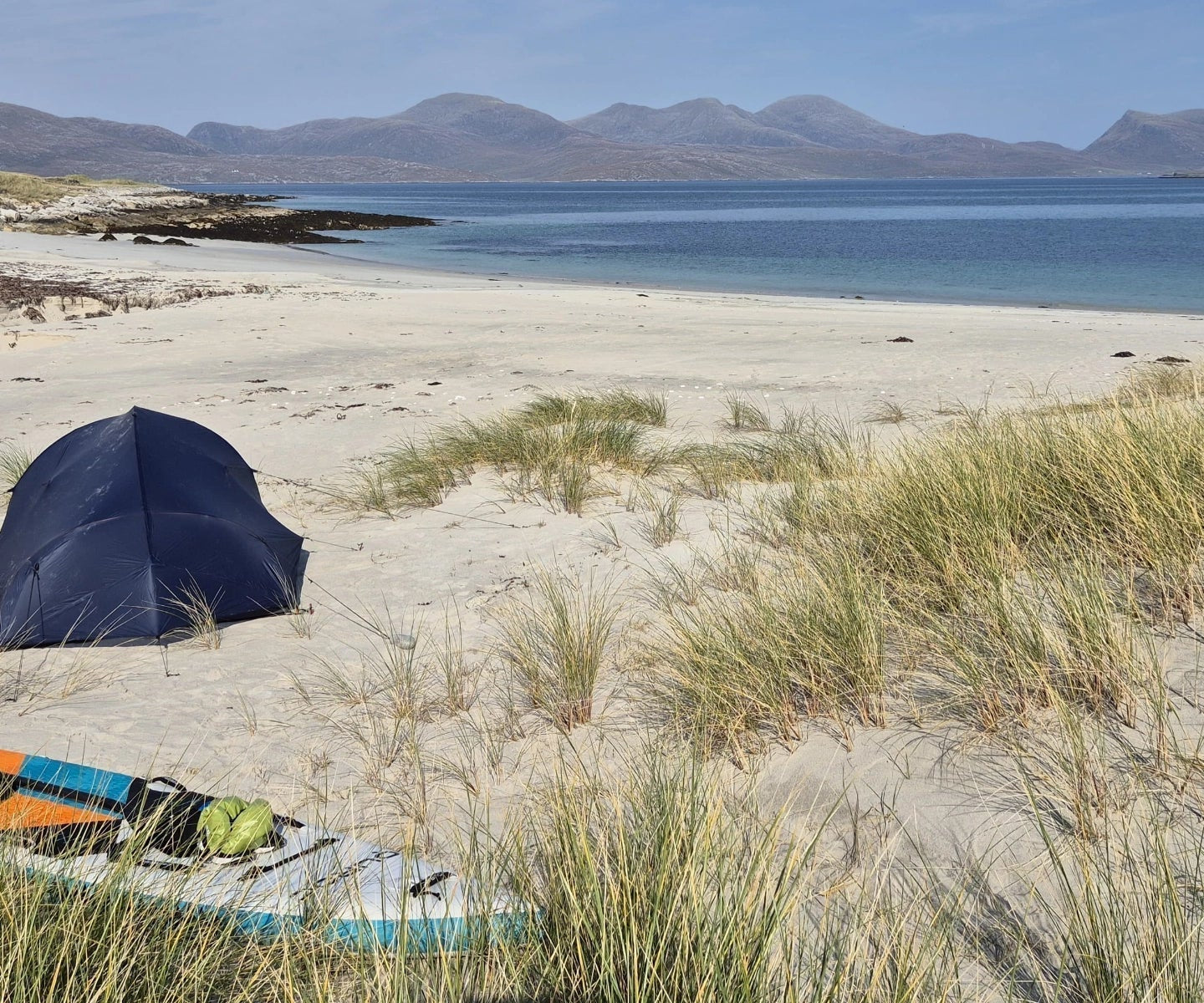 paddle boarding and camping