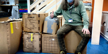 20 tons of gear rehomed in our takeback scheme