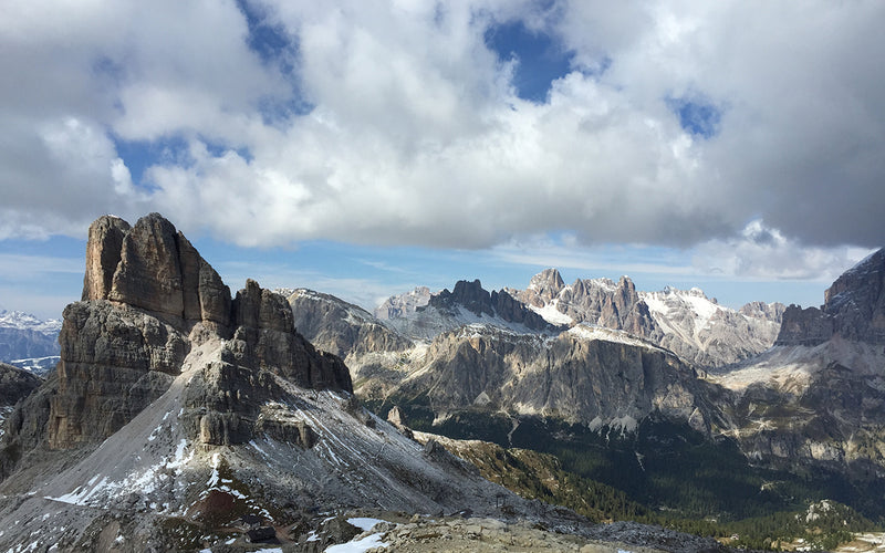 Happy days climbing in the Dolomites