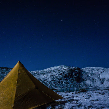 4 season geodesic mountain tent in winter conditions