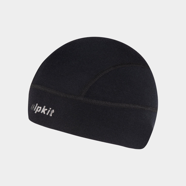 alpkit kepler liner beanie merino beanie in black