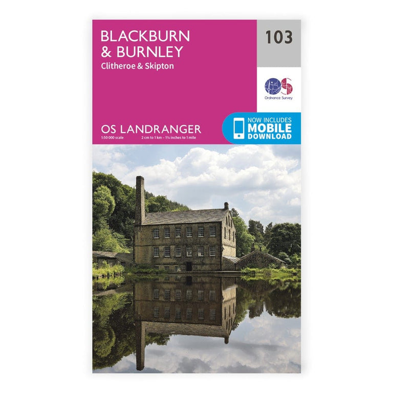 OS Landranger / Blackburn & Burnley
