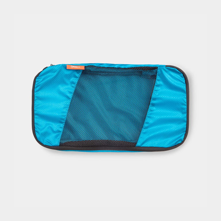 alpkit packing cube small in blue