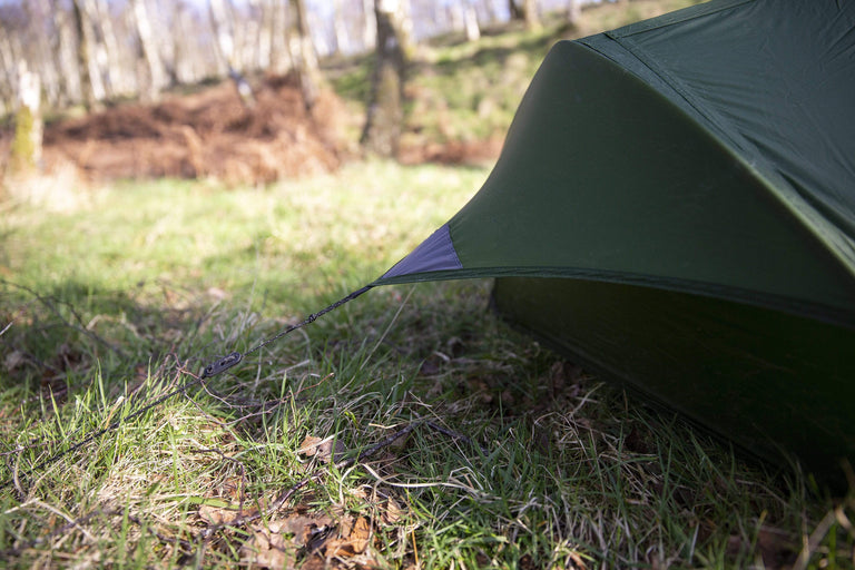Alpkit polestar in kelp foot - closed