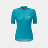 womens Alpkit rhythm elite cycling jersey in surf